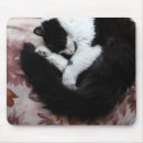 Recherche de noir et blanc chat tapis souris Tuxedo