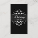Recherche de weddings events cartes visite Élégant