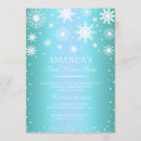 Recherche de winter wonderland 16ans anniversaire invitations Blanc