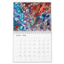 Recherche de peinture abstraite calendriers Coloré