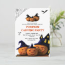 Recherche de découpage invitations Citrouilles