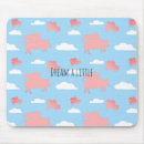 Suche nach wenn schweine mousepads Blau