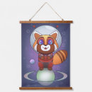 Recherche de panda rouge art Mignon
