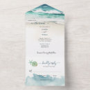 Recherche de ocean mariage invitations Tropical