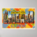Suche nach retro chicago poster Skyline