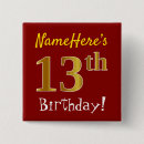 Suche nach 13 geburtstag buttons 13 jahre alt