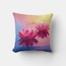 Recherche de fleur coussins Lotus