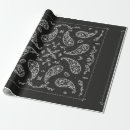 Recherche de paisley blanc papier cadeau Cachemire