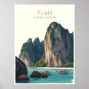Suche nach krabi poster Thailand