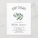 Recherche de olive baby shower invitations Moderne