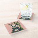 Recherche de panda dessous de verres Animal kawaii