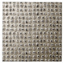 Recherche de hiéroglyphes égyptiens carreaux Noir