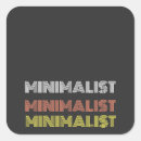 Recherche de minimal autocollants Minimum