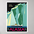 Suche nach vintages alaska poster Reiseplakate