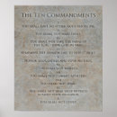 Recherche de les dix commandements posters Foi