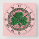 Suche nach keltisches kleeblatt wanduhren Shamrocks