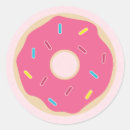 Suche nach pink donut aufkleber Bestreuen