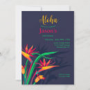 Recherche de oiseau de fleur de paradis invitations Luau