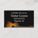 Recherche de guitare basse cartes visite Musique