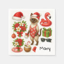 Suche nach chats serviettes Weihnachten