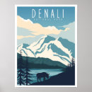 Suche nach denali nationalpark poster Alaska