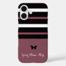 Recherche de rayures horizontales iphone coques Noir