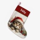 Recherche de bas chat de chaussette de noël Animaux