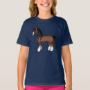 Recherche de cheval brun tshirts Équitation