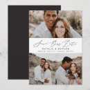Recherche de multi photo save the dates Noir et blanc