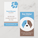 Recherche de dog visite cartes visite Garderie