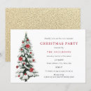 Recherche de traditionnel noël invitations Rouge