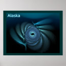 Recherche de baleine beluga posters Bleu