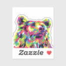 Recherche de ours abstrait autocollants Porter