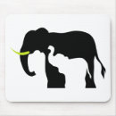 Suche nach weißer elefant mousepads Schwarz weiß
