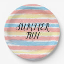 Recherche de dessin géométrique assiettes en papier Noir