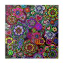 Recherche de signe paix carreaux Fleurs