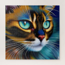 Recherche de lynx puzzles Chaton