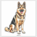 Recherche de portrait loup autocollants Chiot