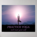 Recherche de yoga s posters Violet