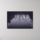 Suche nach zweigen poster leinwandbilder Blau