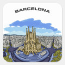Suche nach barcelona reise aufkleber Stadt