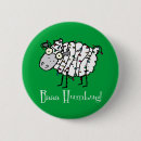 Recherche de moutons drôles badges Noël