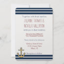 Recherche de nautique mariage invitations Chic