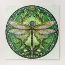 Recherche de dragonfly puzzles Vert