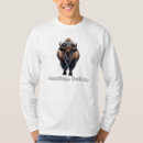 Suche nach amerikanischer büffel tshirts Bison