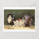 Recherche de 1910 vœux cartes Chat