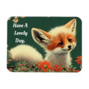 Recherche de renard magnets Adorable