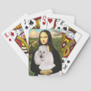 Recherche de caniche jeux de cartes Blanc