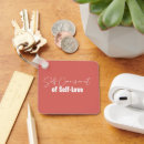 Recherche de conscience carrés porteclés Bien être