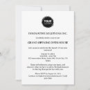 Suche nach business open house party einladungen Modern